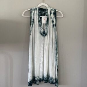 COPY - POL tie dye tunic mini dress